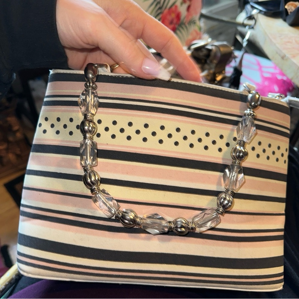 Kate‎ spade stripped bag - Picture 7 of 13